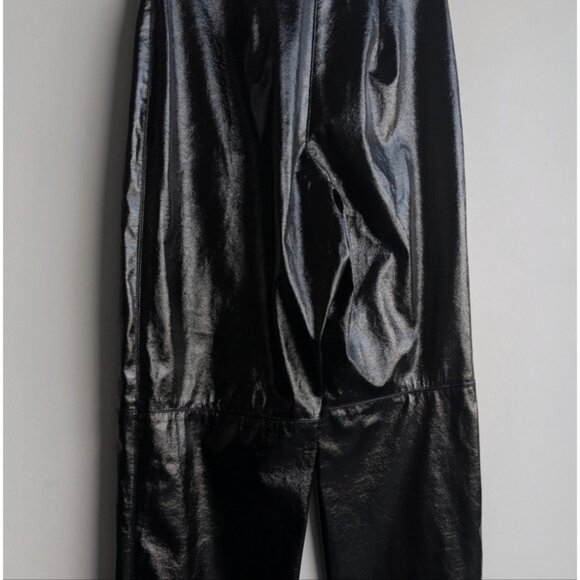 Wilfred black vinyl Funk Pants - Picture 9 of 9